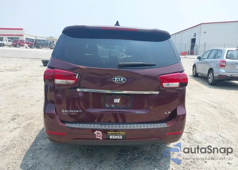 2016 Kia Sedona Lx из США, поврежденный, VIN KNDMB5C18G6159773